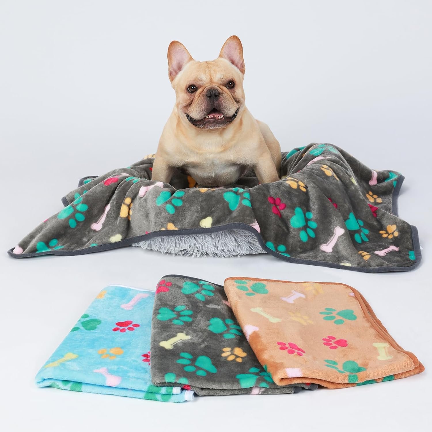 1729740924 620 Luciphia Pet Blanket Set 3 Pack of Fluffy Premium Fleece