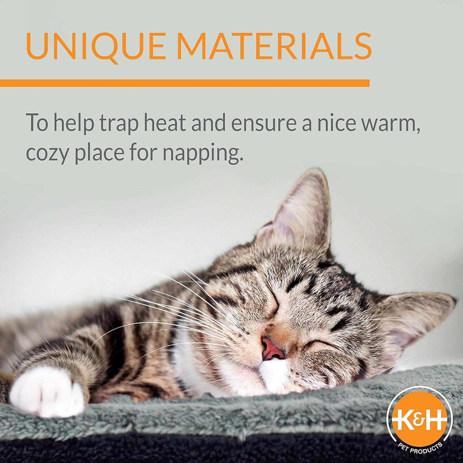 K&H PET PRODUCTS Self-Warming Cat Bed Pad – Thermal Heating Mat for Indoor and Feral Cats & Dogs, Oatmeal/Chocolate, 21 x 17 Inches 5 1729806113 233 KH PET PRODUCTS Self Warming Cat Bed Pad – Thermal Heating