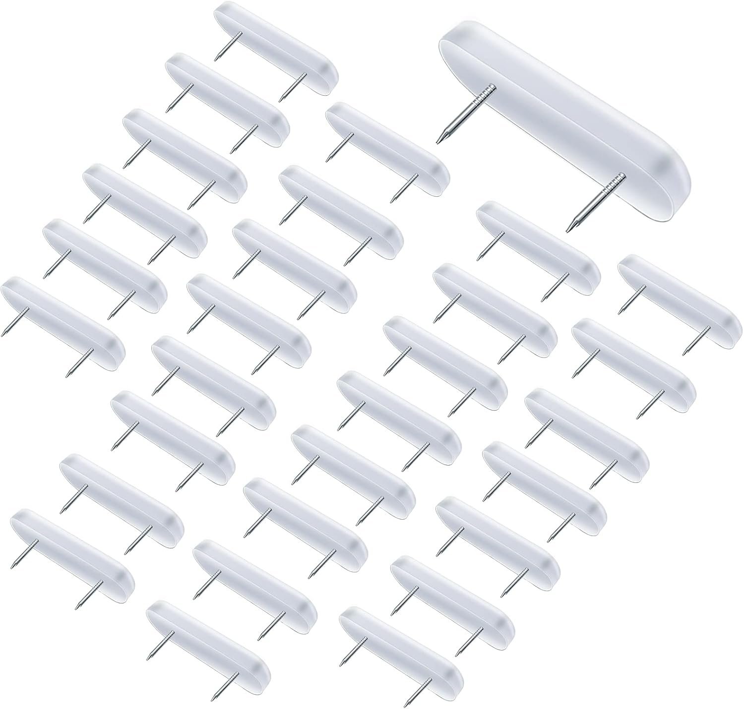 30 Bed Skirt Holders Durable Plastic Bed Skirt Pins