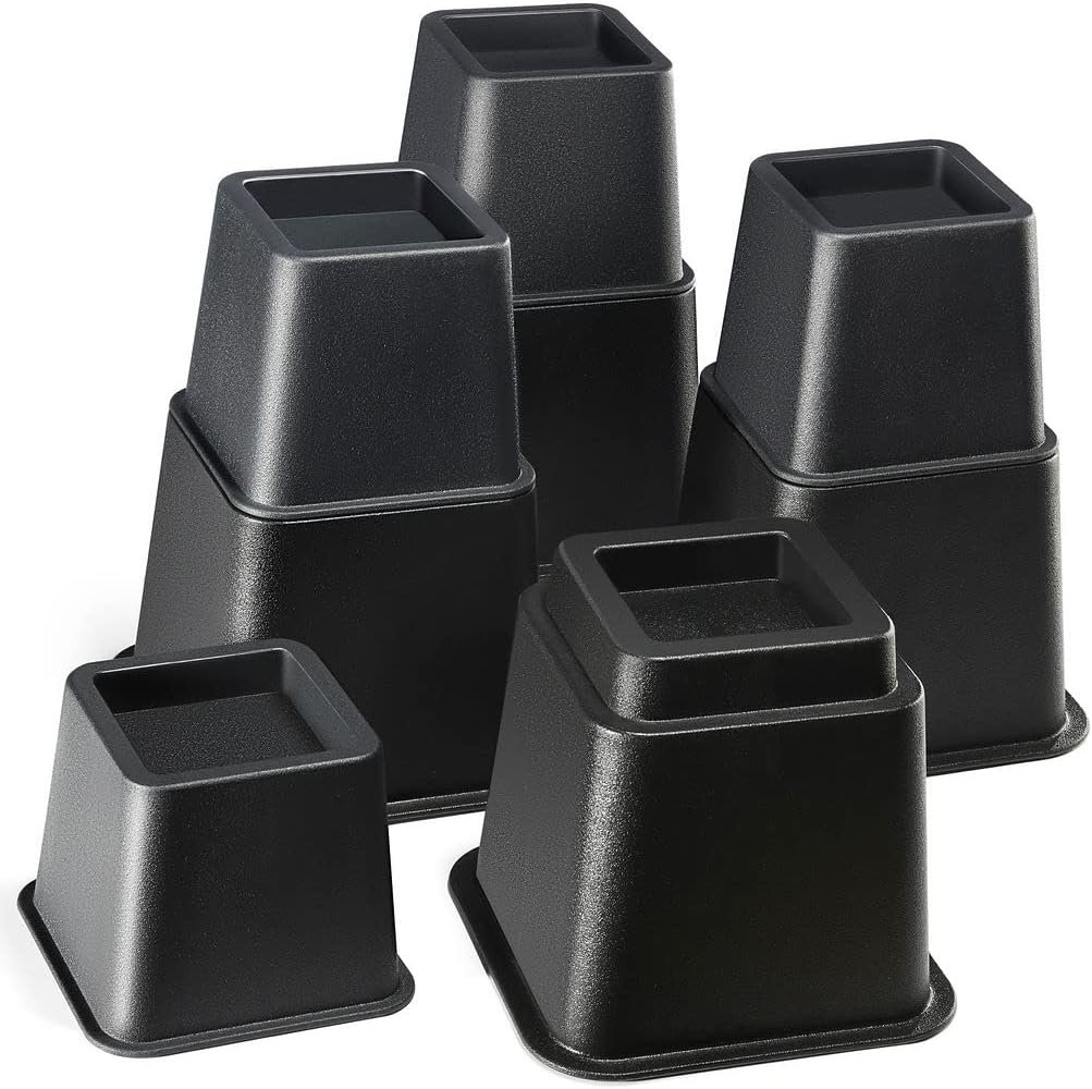 Adjustable Bed Risers for Home 3 5 or 8 Inch