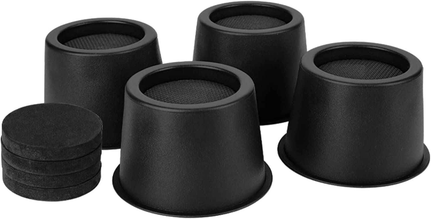 BTSD home 3 Inch Heavy Duty Furniture Risers Elevate Tables Chairs