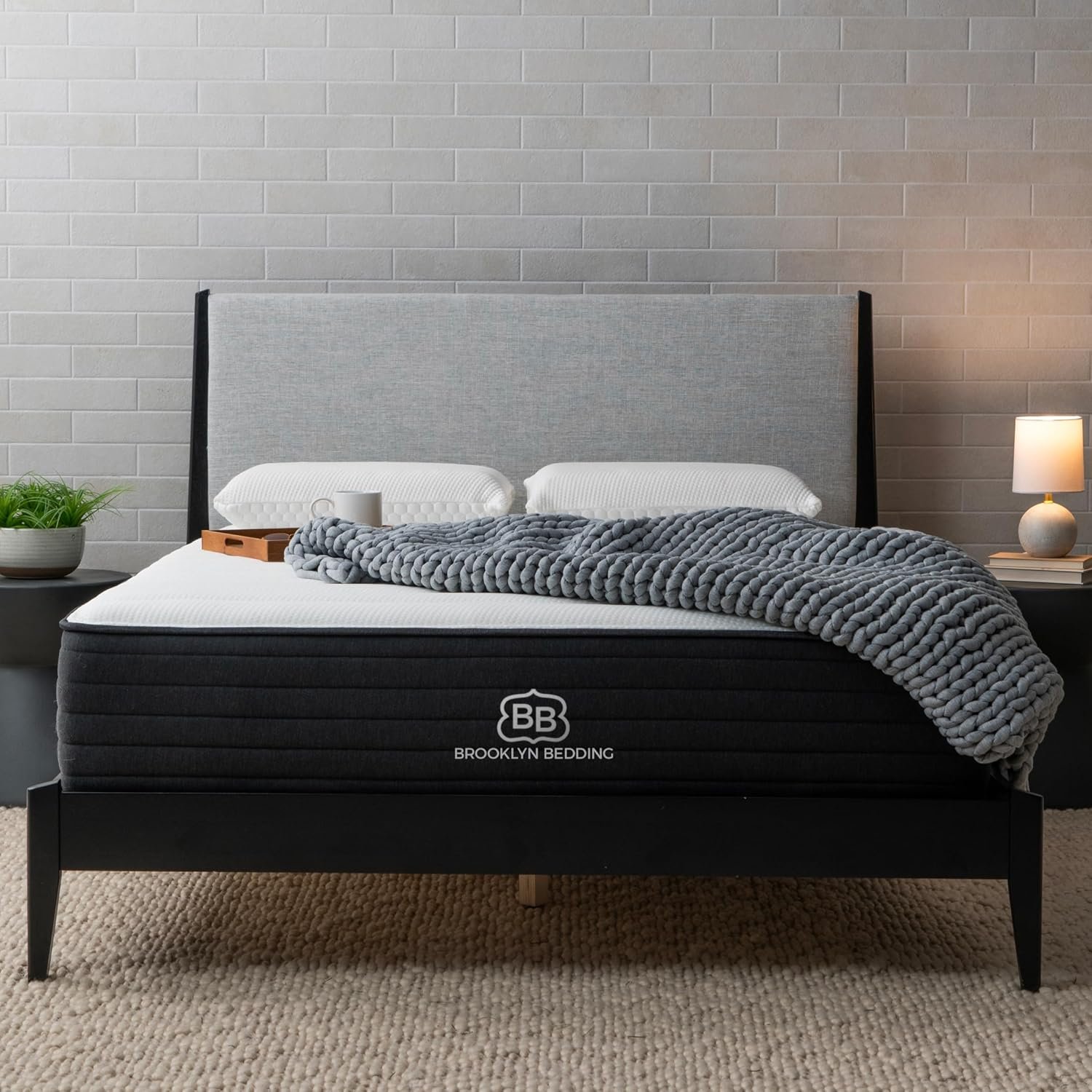 Brooklyn Bedding Select 12 Inch Queen Gel Memory Foam Hybrid Mattress