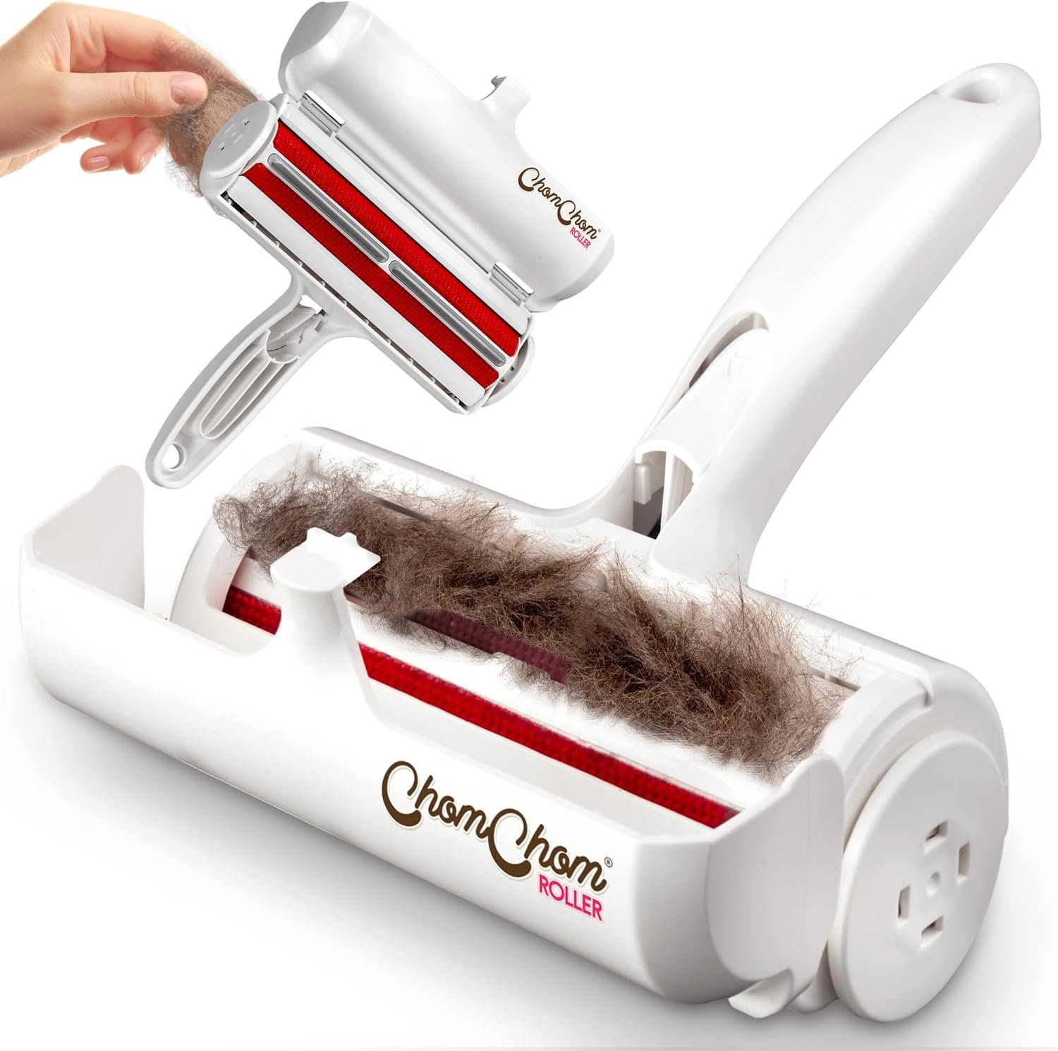 ChomChom Roller Reusable Pet Hair Remover for Furniture Couch Carpet