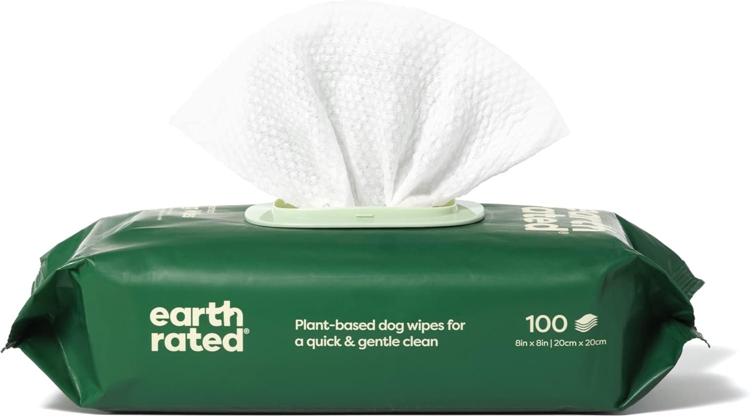Earth Rated Unscented Hypoallergenic Dog Wipes 100 Count Ideal