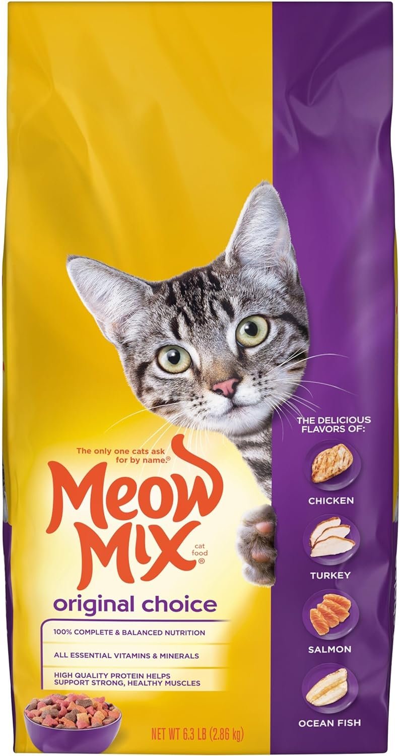 Meow Mix Original Choice Dry Cat Food 63 lbs –