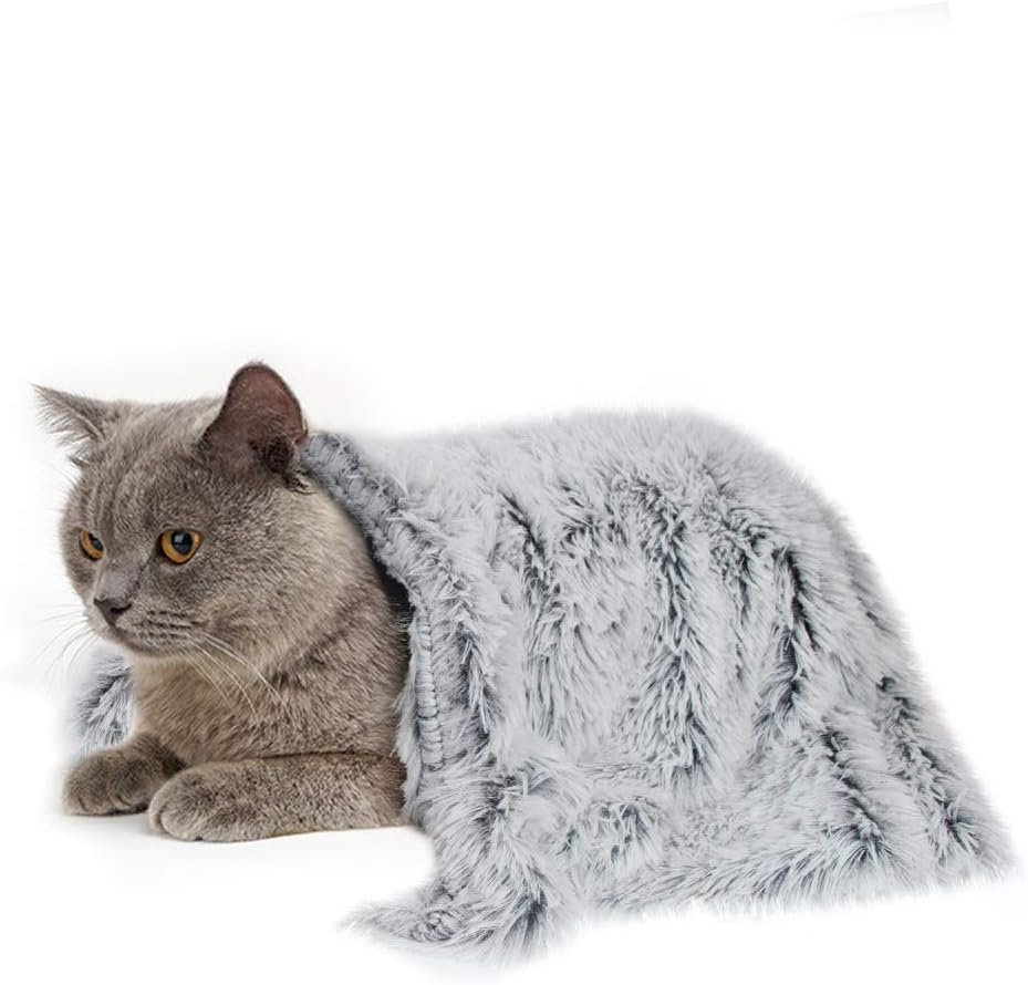 PJYuCien Soft and Cozy Fleece Calming Pet Blanket Ideal