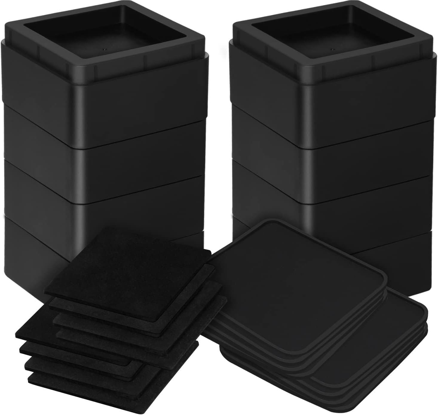 Utopia Bedding 2 Inch Bed Risers Set of 8