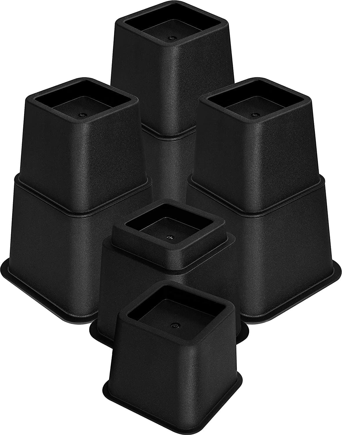 Utopia Bedding Adjustable Bed Risers Heavy Duty Elevation Options of